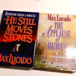 Coffee Table Book Set - Red and Purple